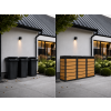 ZABUDOWA ŚMIETNIKOWA 3x240L kolor DREWNO